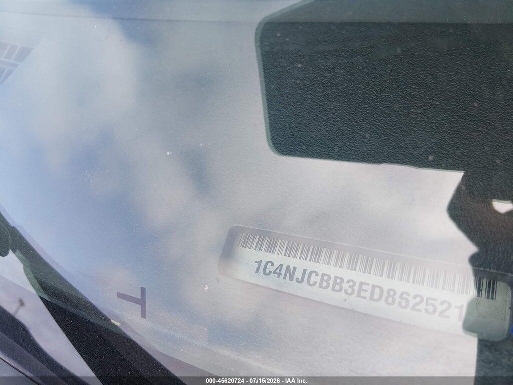 1C4NJCBB3ED862521 2014 JEEP COMPASS photo no. 9