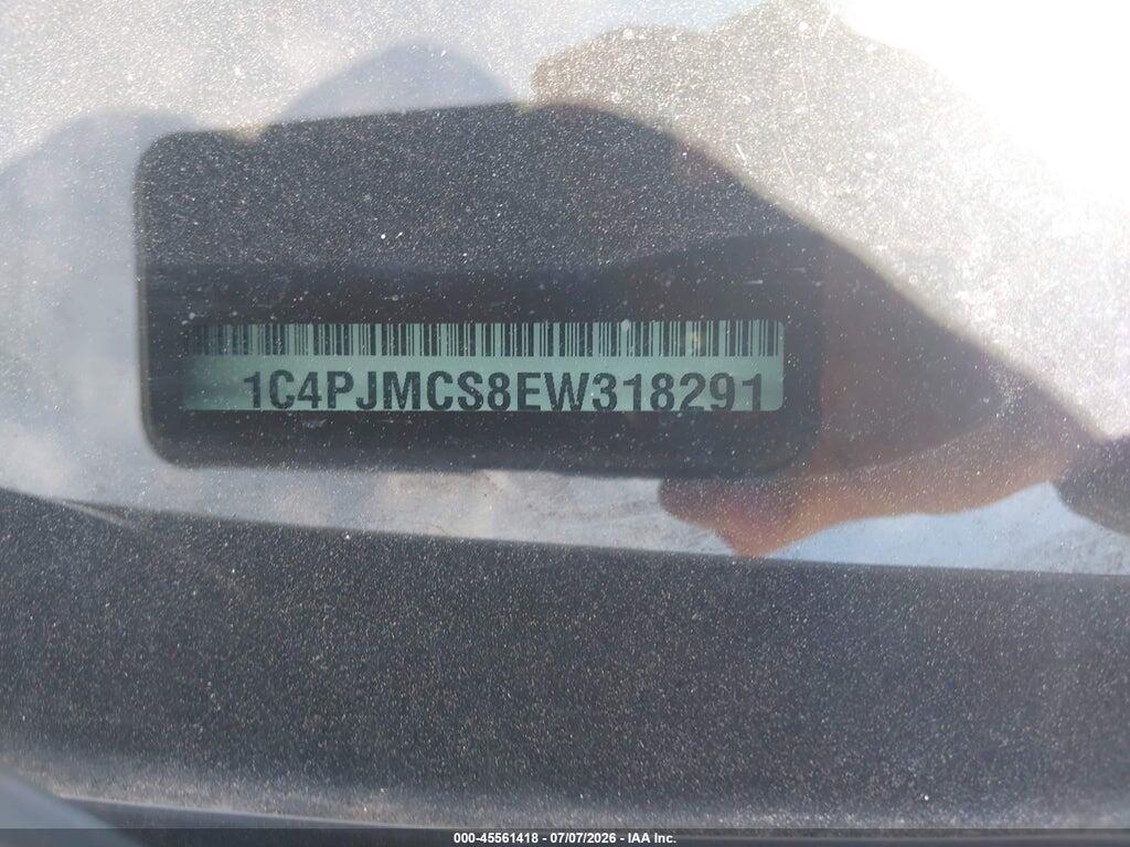 1C4PJMCS8EW318291 2014 JEEP CHEROKEE photo no. 9