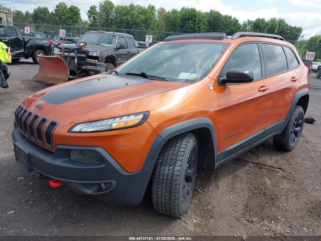 1C4PJMBS9EW257549 2014 JEEP CHEROKEE photo no. 2
