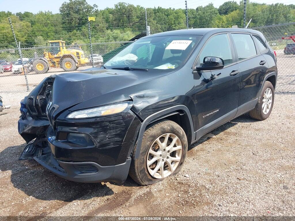 1C4PJMABXEW166758 2014 JEEP CHEROKEE photo no. 2