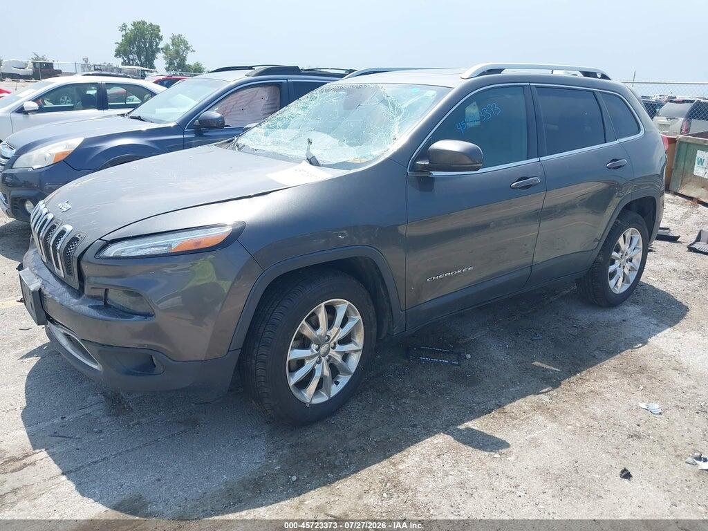 1C4PJMDS6EW166106 2014 JEEP CHEROKEE photo no. 2