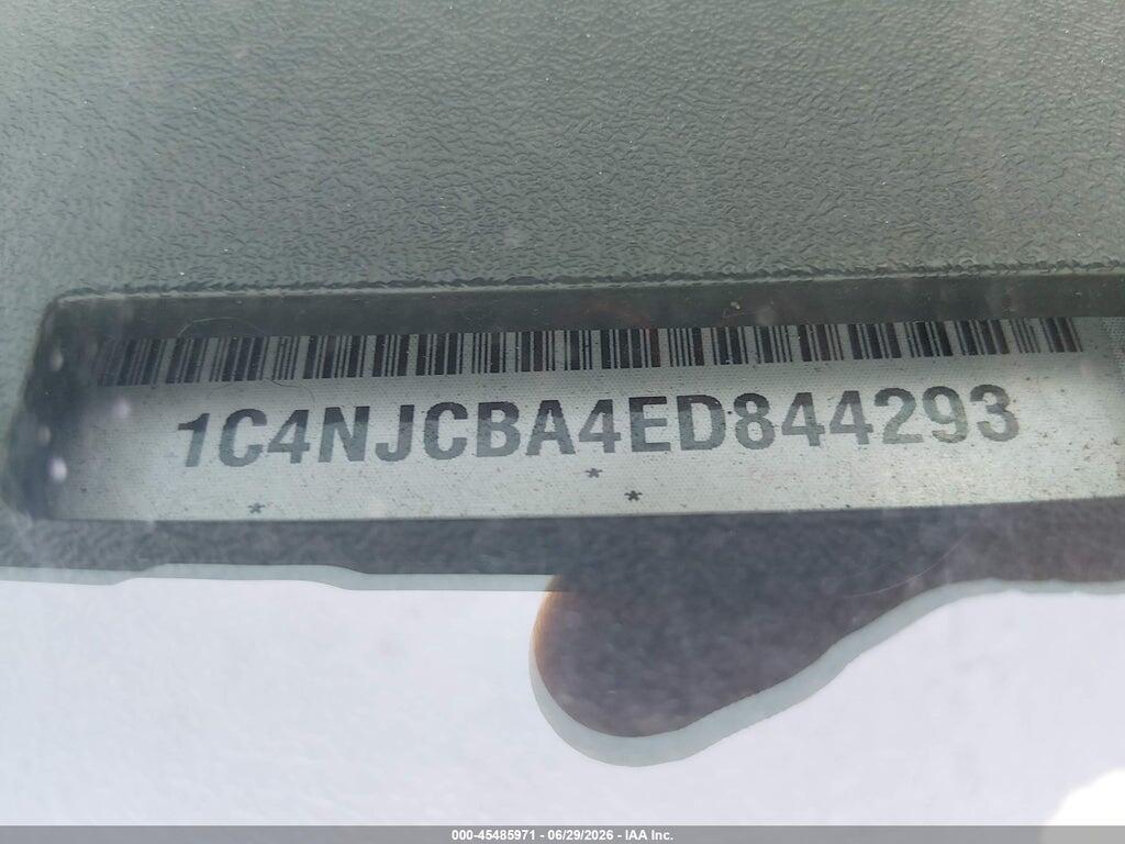 1C4NJCBA4ED844293 2014 JEEP COMPASS photo no. 9