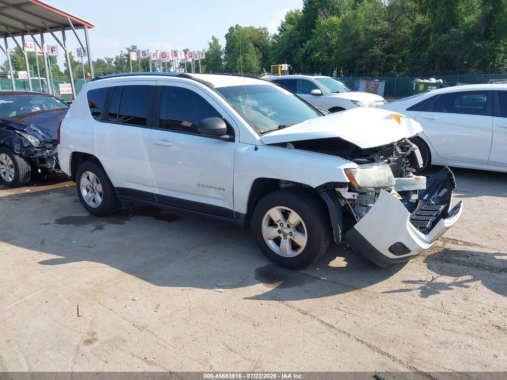 1C4NJCBAXED844735 2014 JEEP COMPASS photo no. 1
