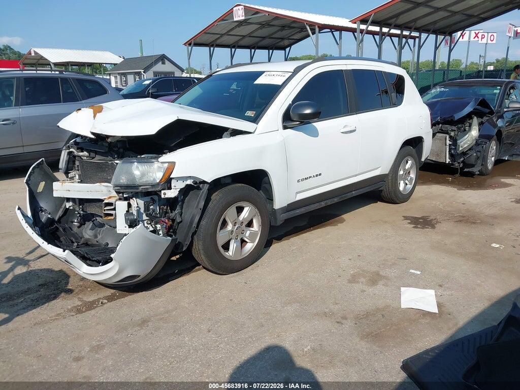 1C4NJCBAXED844735 2014 JEEP COMPASS photo no. 2