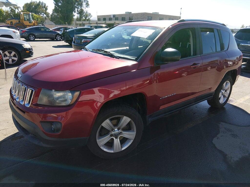 1C4NJDBB1ED505960 2014 JEEP COMPASS photo no. 2