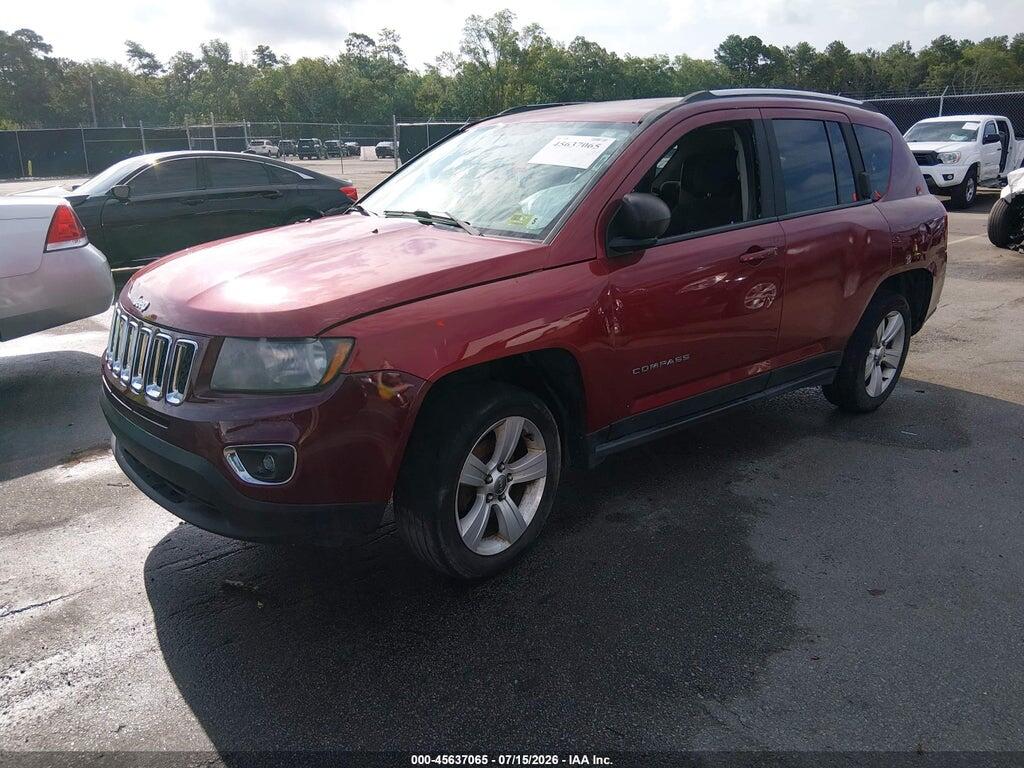 1C4NJDBB4ED698248 2014 JEEP COMPASS photo no. 2
