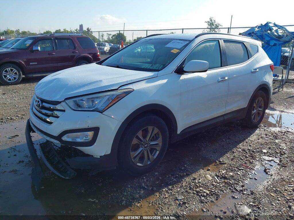 5XYZU3LB6GG334841 2016 HYUNDAI SANTA FE SPORT photo no. 2