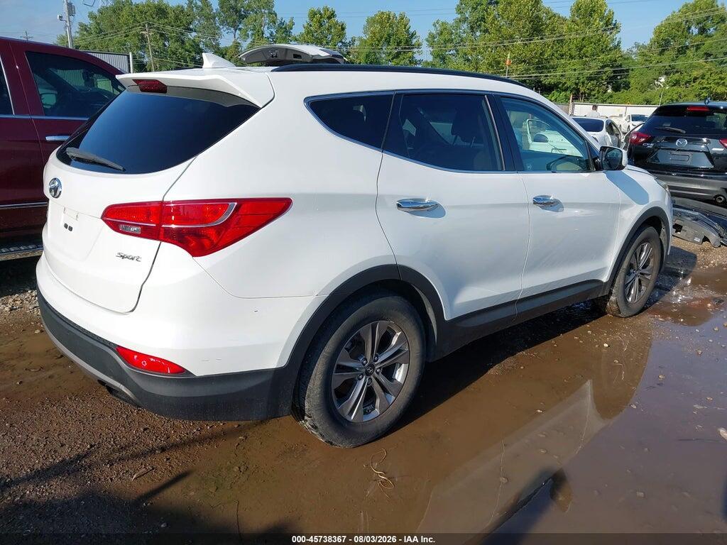 5XYZU3LB6GG334841 2016 HYUNDAI SANTA FE SPORT photo no. 4