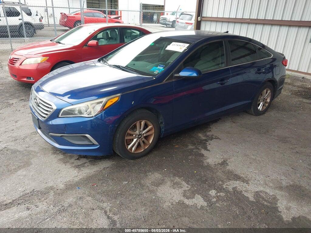 5NPE24AF4GH391774 2016 HYUNDAI SONATA photo no. 2