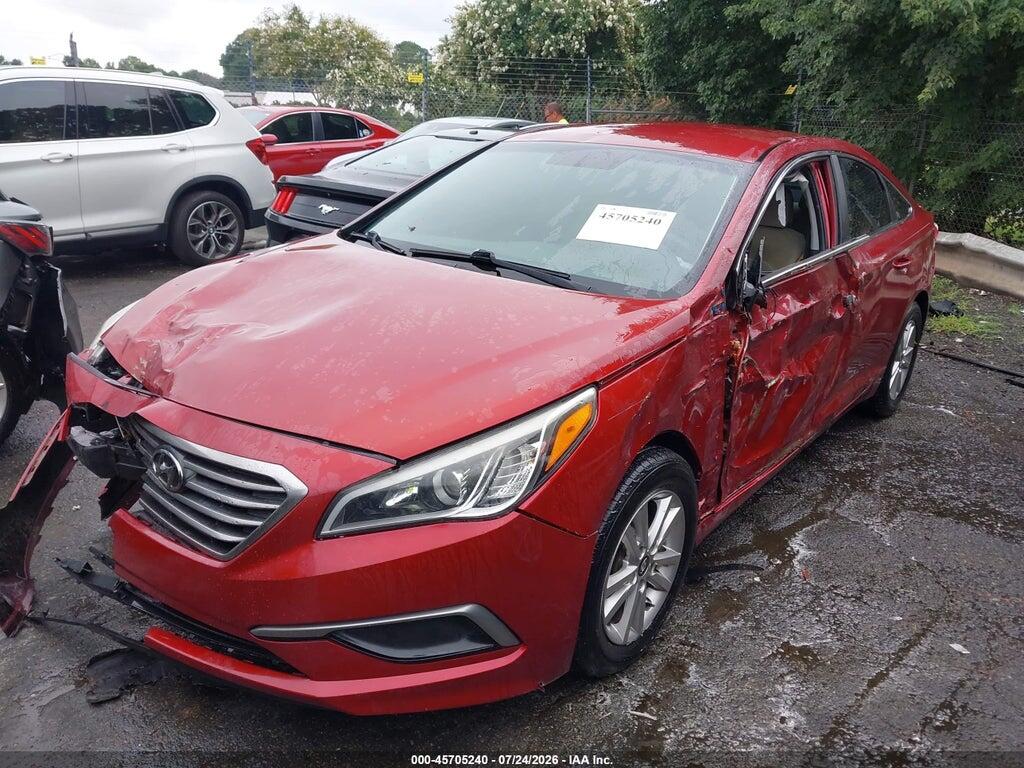 5NPE24AF0GH401362 2016 HYUNDAI SONATA photo no. 2