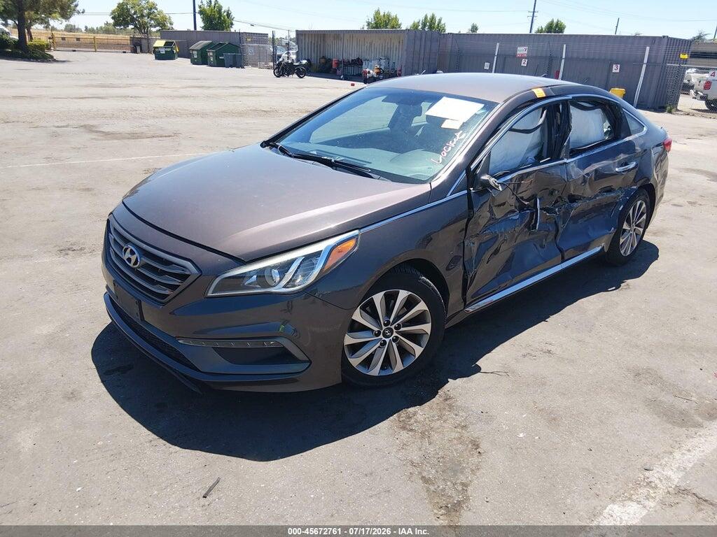 5NPE34AF9GH424331 2016 HYUNDAI SONATA photo no. 2