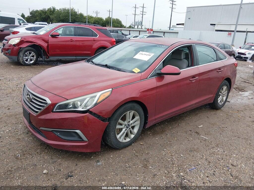 5NPE24AF4GH285342 2016 HYUNDAI SONATA photo no. 2