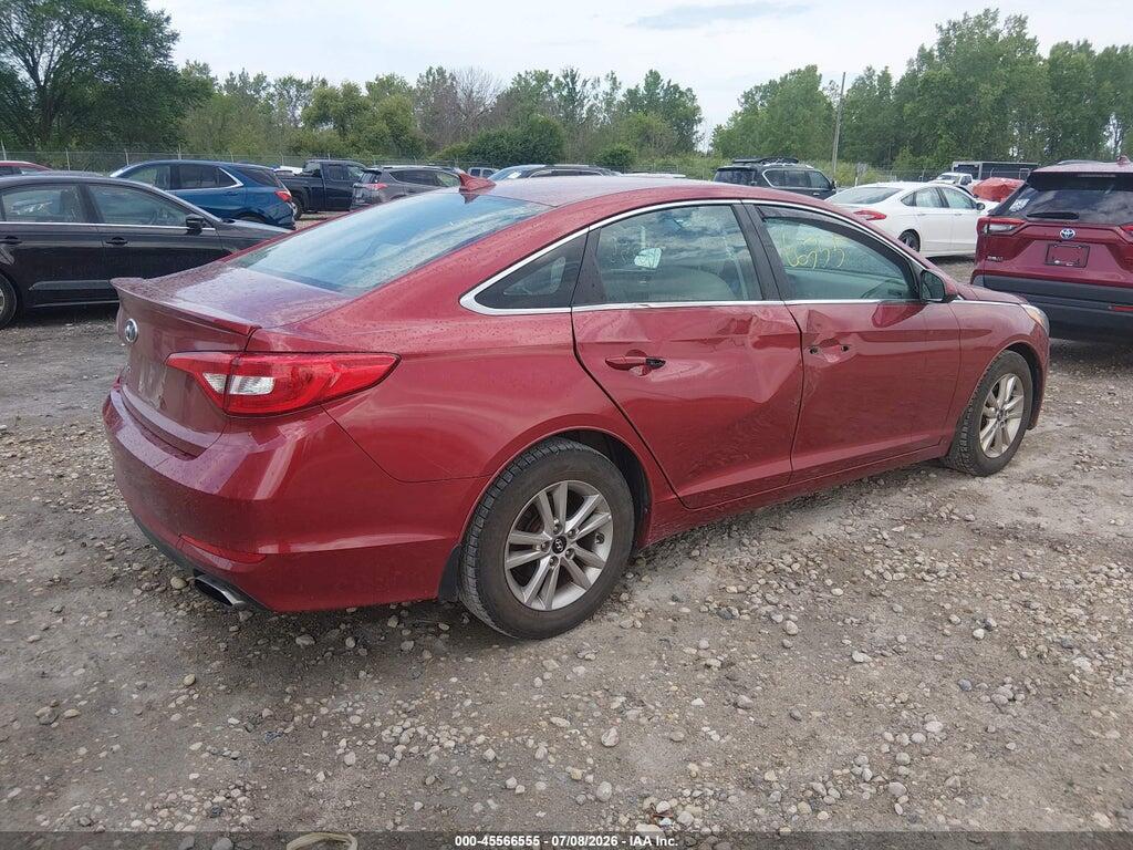 5NPE24AF0GH299822 2016 HYUNDAI SONATA photo no. 4