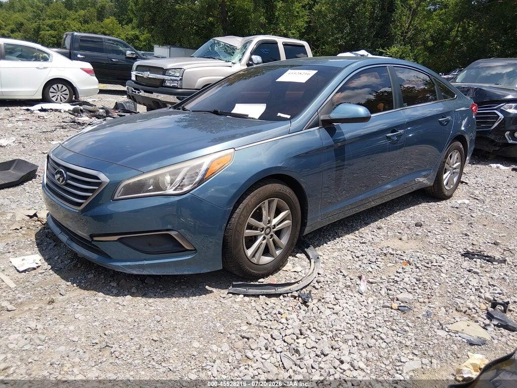 5NPE24AF2GH308374 2016 HYUNDAI SONATA photo no. 2