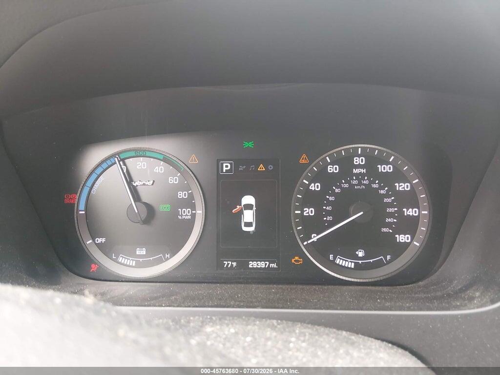 KMHE24L12GA015255 2016 HYUNDAI SONATA HYBRID photo no. 7