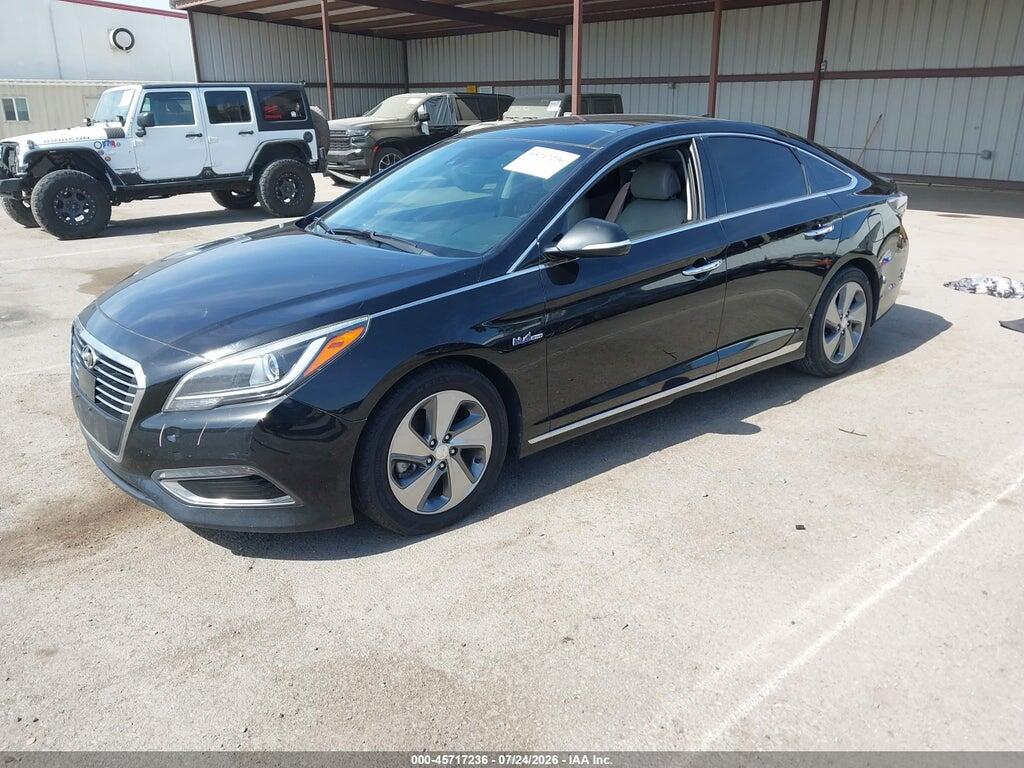 KMHE34L1XGA028185 2016 HYUNDAI SONATA HYBRID photo no. 2
