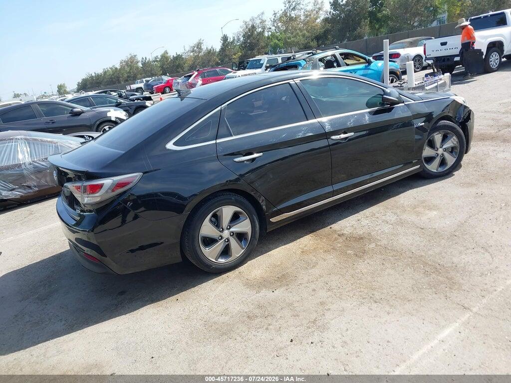 KMHE34L1XGA028185 2016 HYUNDAI SONATA HYBRID photo no. 4