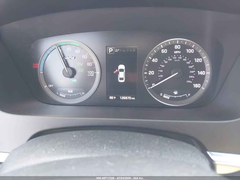 KMHE34L1XGA028185 2016 HYUNDAI SONATA HYBRID photo no. 7