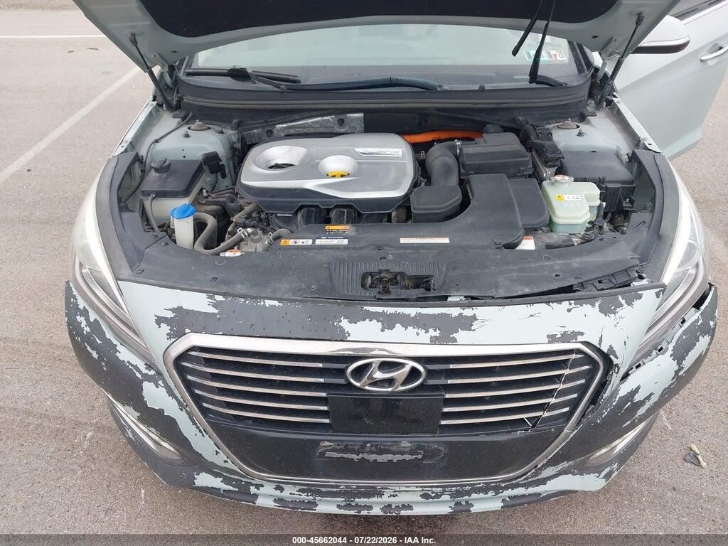 KMHE34L10GA018085 2016 HYUNDAI SONATA HYBRID photo no. 10