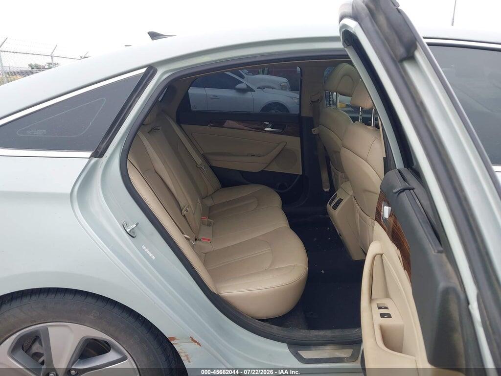 KMHE34L10GA018085 2016 HYUNDAI SONATA HYBRID photo no. 8