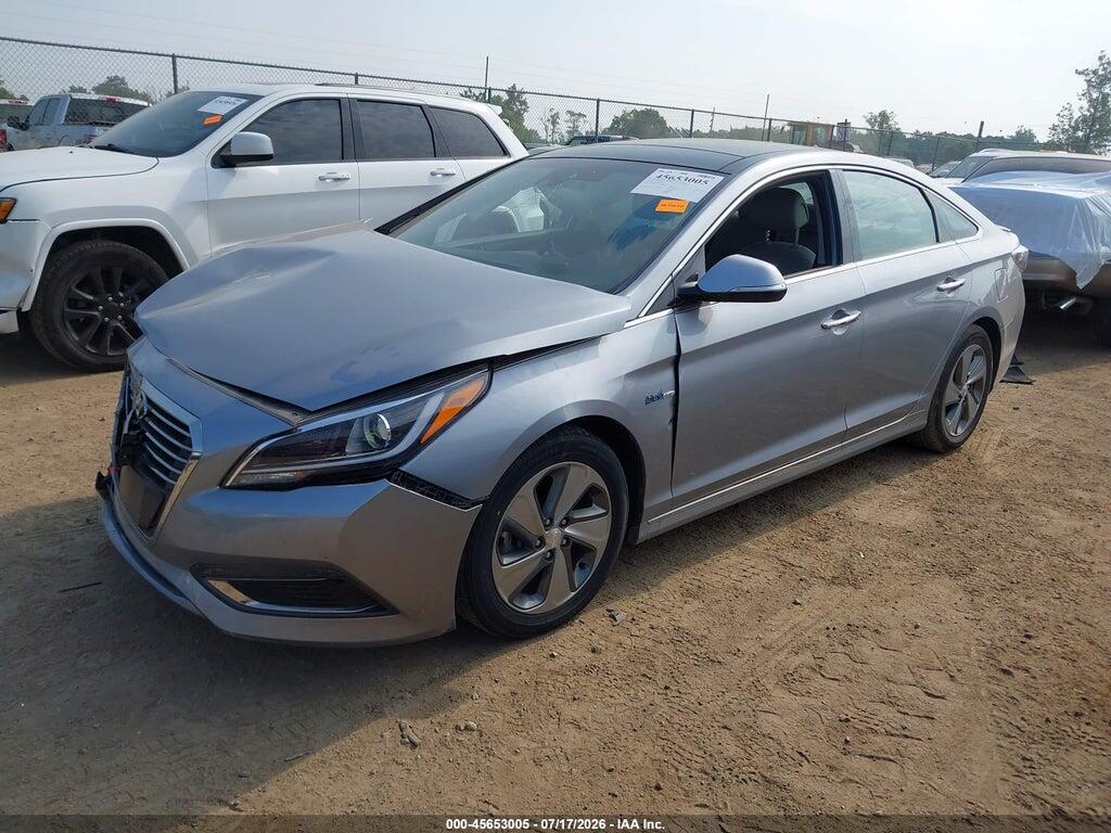 KMHE34L15GA017983 2016 HYUNDAI SONATA HYBRID photo no. 2