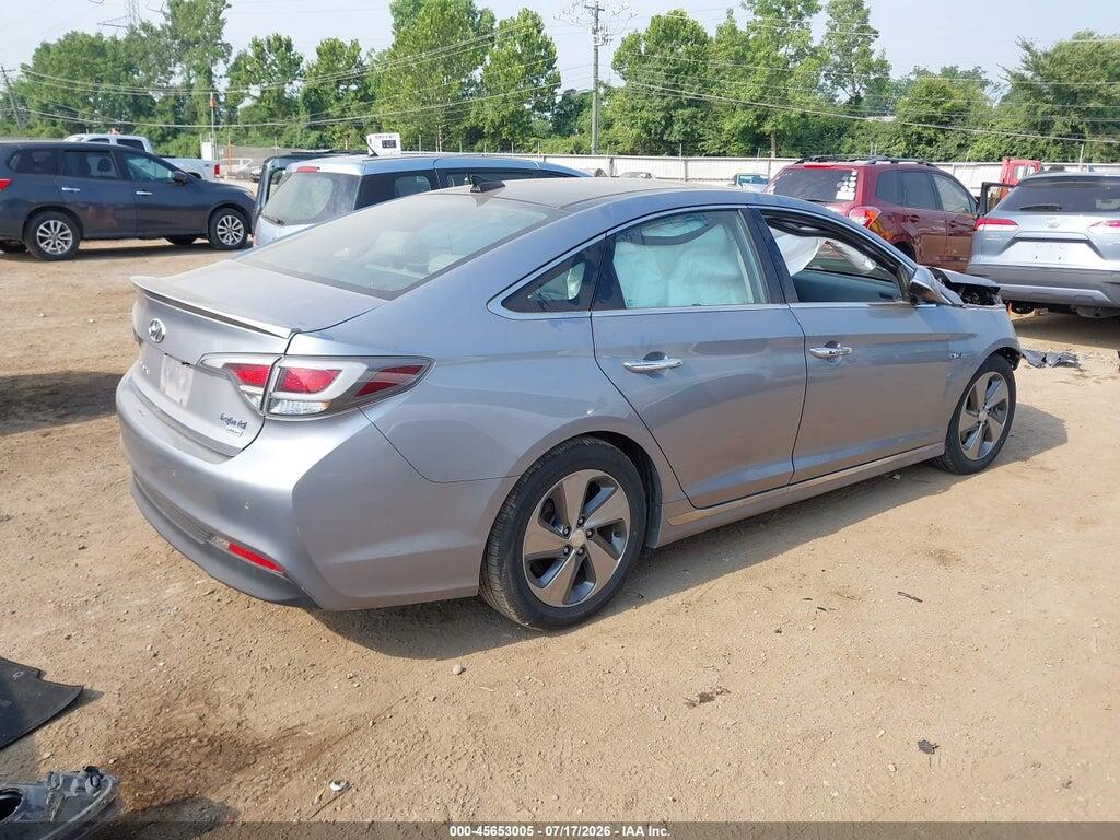 KMHE34L15GA017983 2016 HYUNDAI SONATA HYBRID photo no. 4