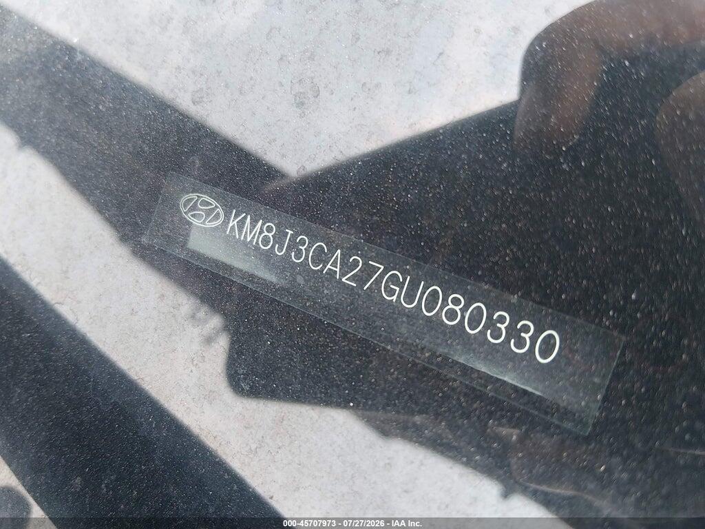 KM8J3CA27GU080330 2016 HYUNDAI TUCSON photo no. 9
