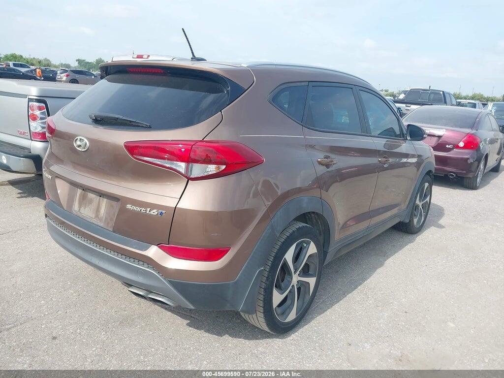 KM8J33A28GU100990 2016 HYUNDAI TUCSON photo no. 4