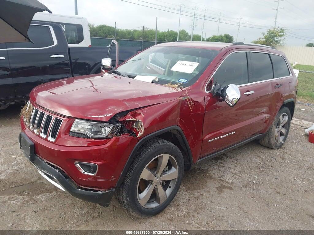 1C4RJFBMXEC316079 2014 JEEP GRAND CHEROKEE photo no. 2
