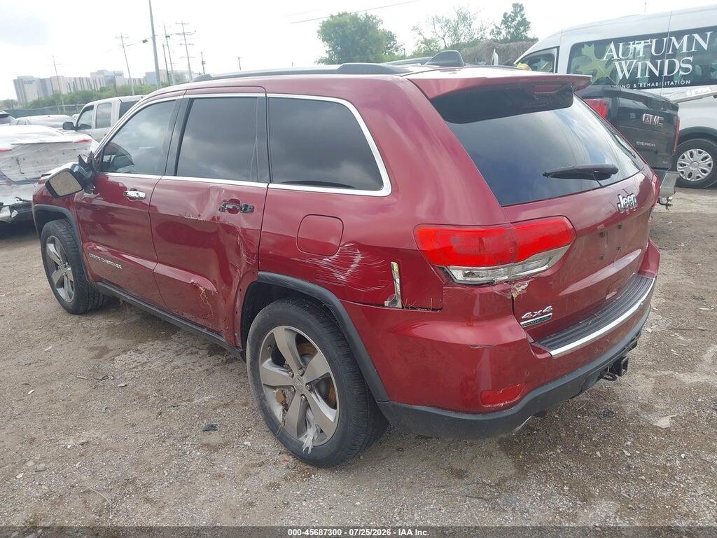 1C4RJFBMXEC316079 2014 JEEP GRAND CHEROKEE photo no. 3