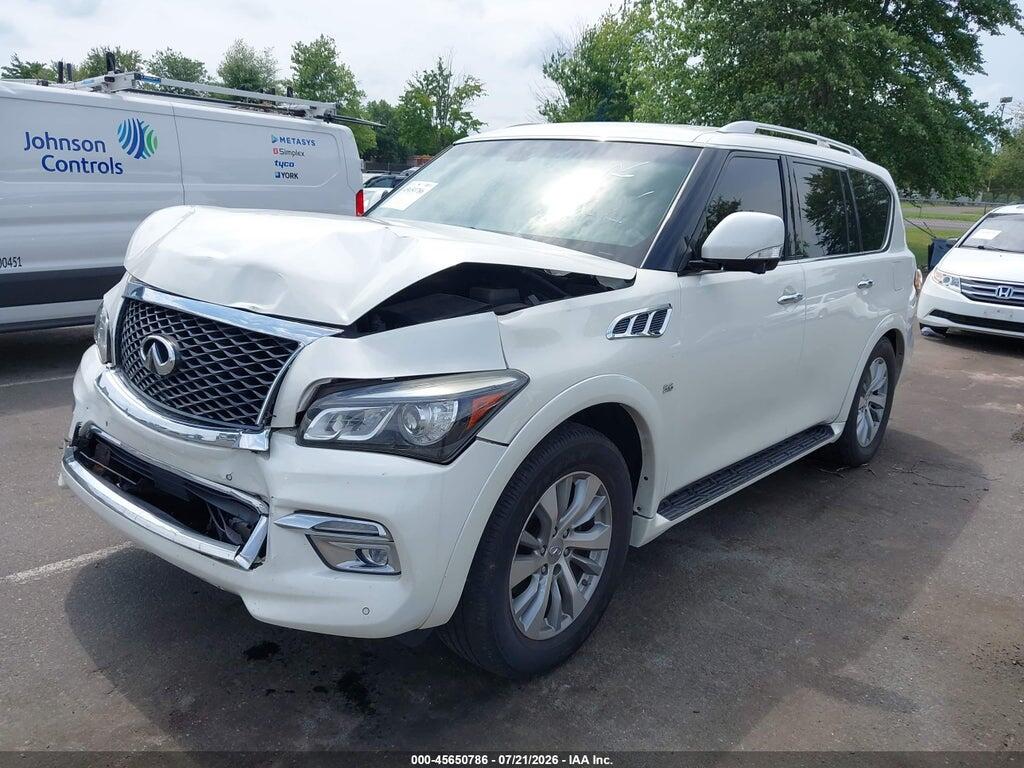 JN8AZ2NF0H9643379 2017 INFINITI QX80 photo no. 2