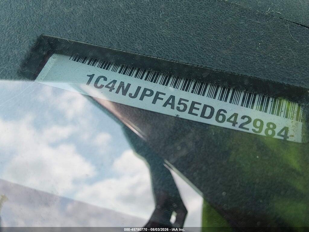 1C4NJPFA5ED642984 2014 JEEP PATRIOT photo no. 9