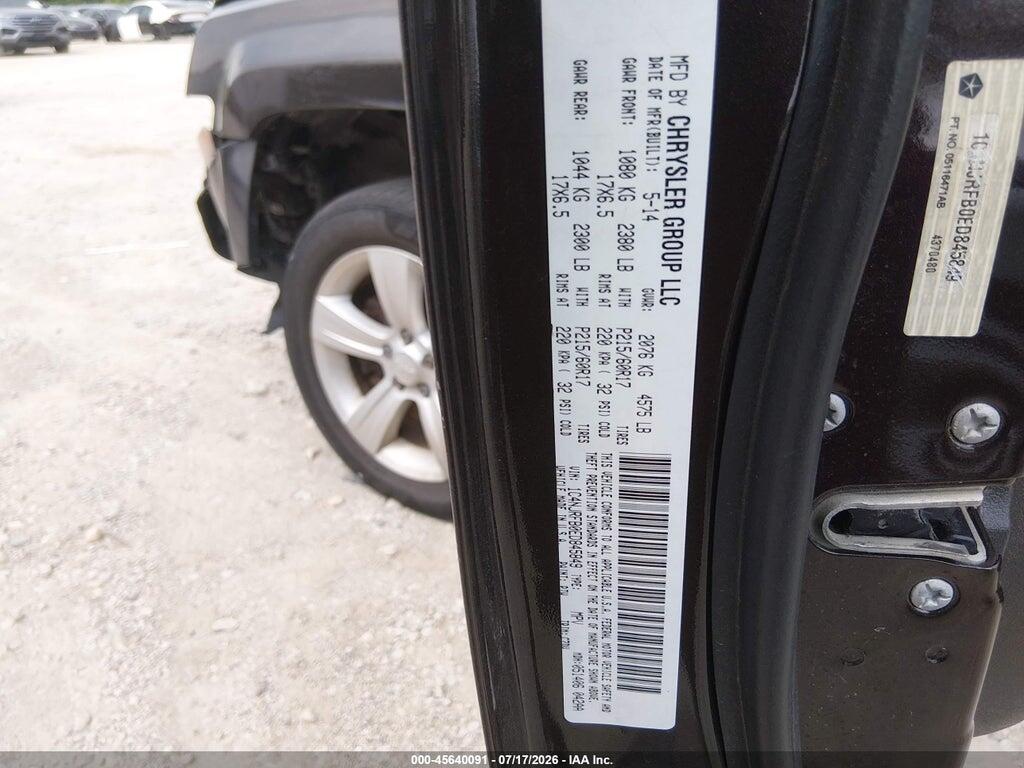 1C4NJRFB0ED845849 2014 JEEP PATRIOT photo no. 9