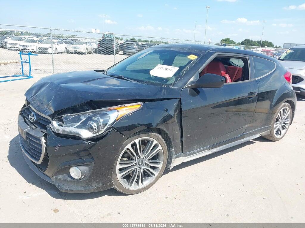 KMHTC6AEXGU260583 2016 HYUNDAI VELOSTER photo no. 2