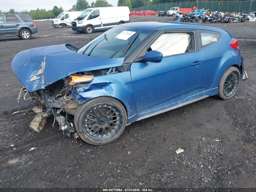 KMHTC6AE4GU262264 2016 HYUNDAI VELOSTER photo no. 2