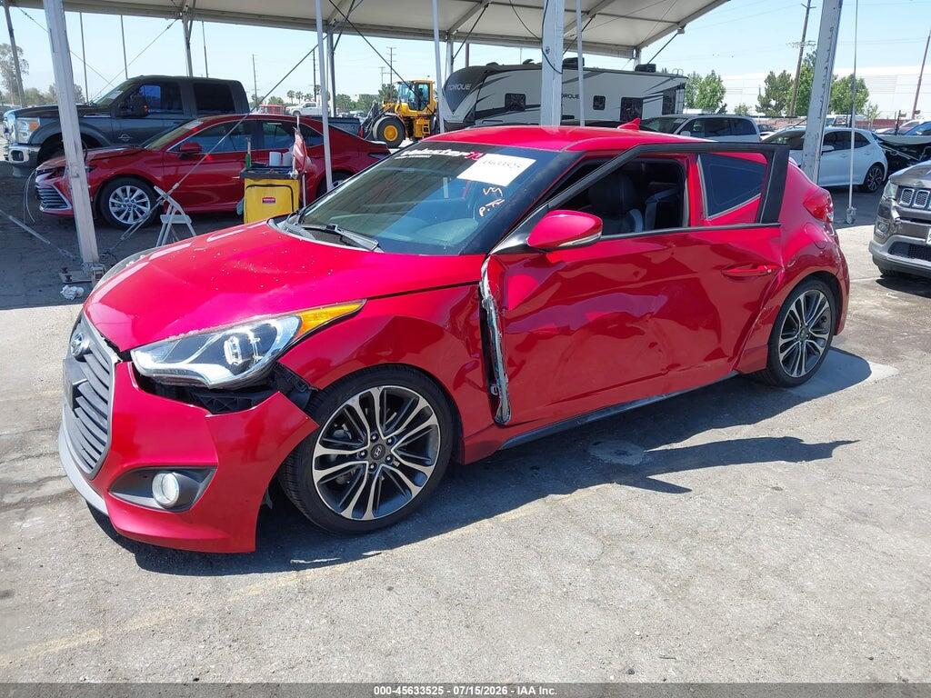 KMHTC6AE2GU302681 2016 HYUNDAI VELOSTER photo no. 2