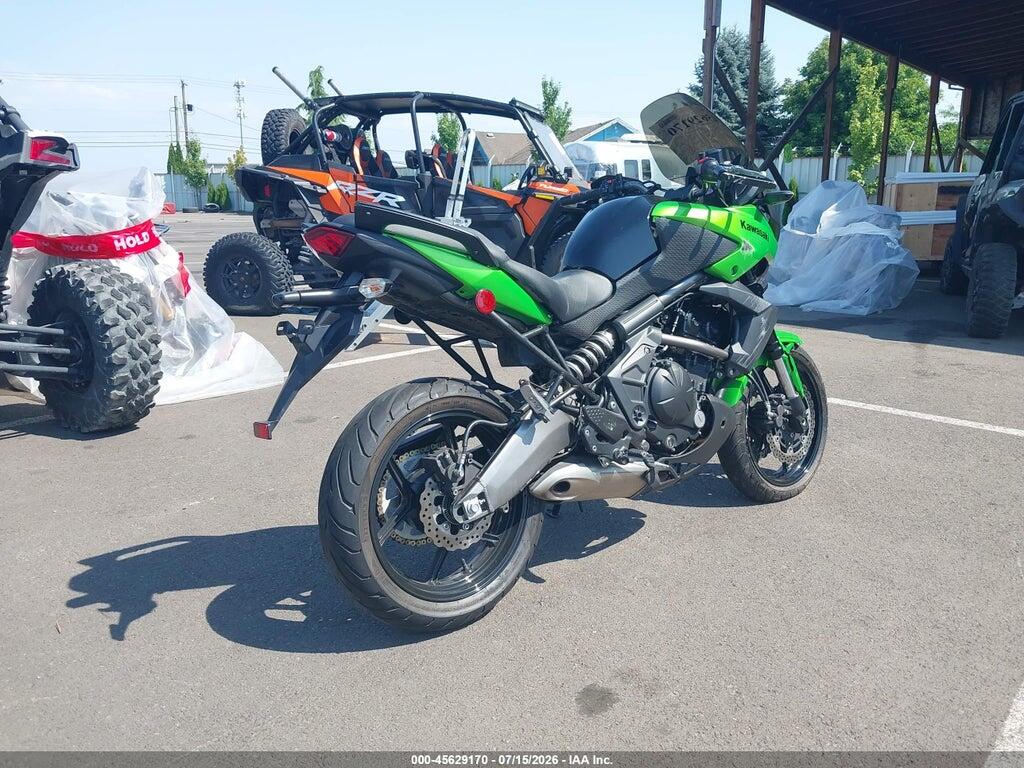 JKALEED14EDA08176 2014 KAWASAKI KLE650 photo no. 4