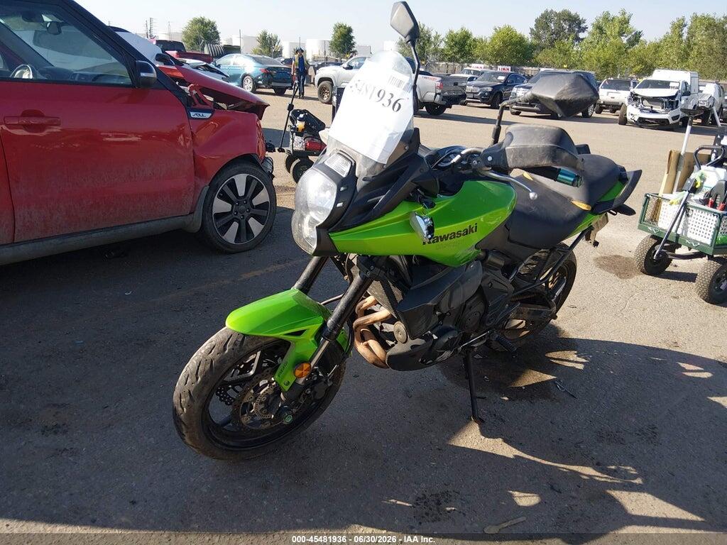 JKALEED16EDA08017 2014 KAWASAKI KLE650 photo no. 2