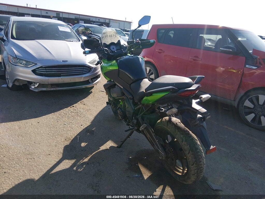 JKALEED16EDA08017 2014 KAWASAKI KLE650 photo no. 3