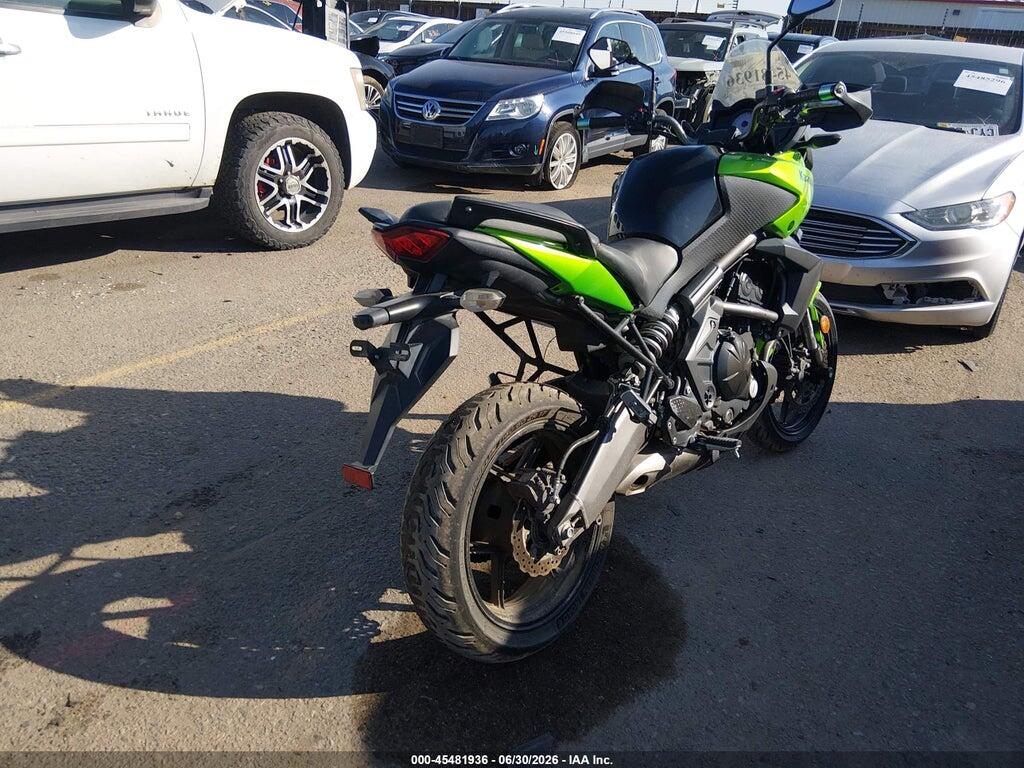 JKALEED16EDA08017 2014 KAWASAKI KLE650 photo no. 4