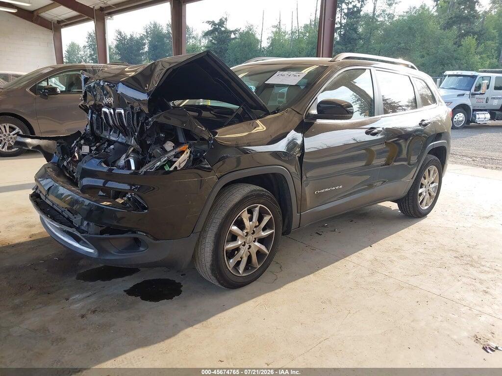 1C4PJMDB7HW511535 2017 JEEP CHEROKEE photo no. 2