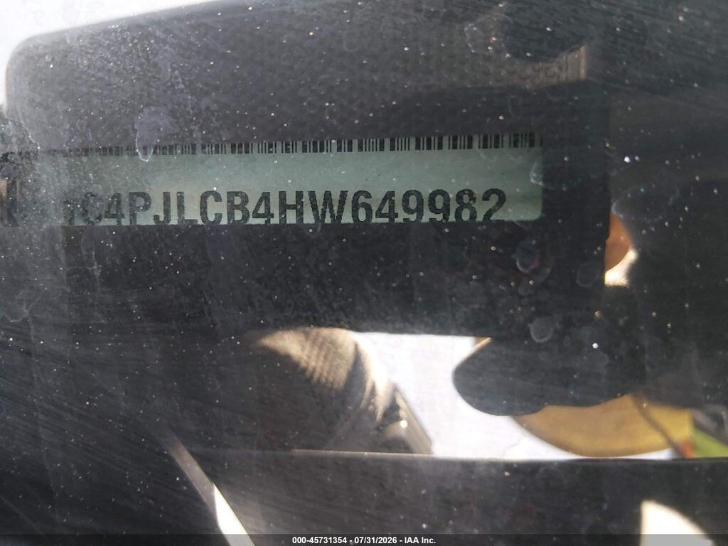 1C4PJLCB4HW649982 2017 JEEP CHEROKEE photo no. 9