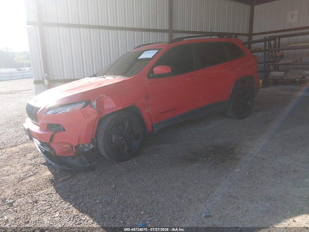 1C4PJLDB0HW643482 2017 JEEP CHEROKEE photo no. 2