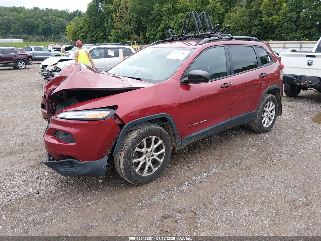 1C4PJMAB8HW659682 2017 JEEP CHEROKEE photo no. 2
