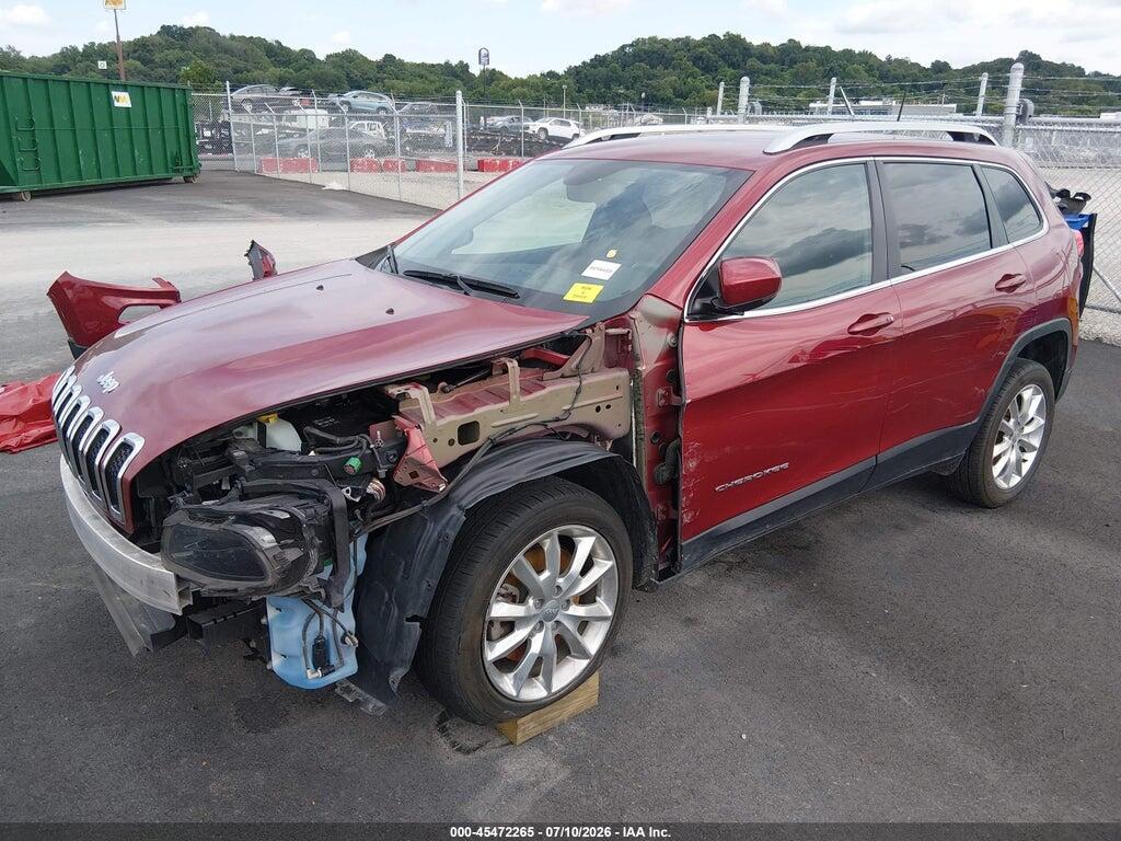 1C4PJLDB2HW525918 2017 JEEP CHEROKEE photo no. 2