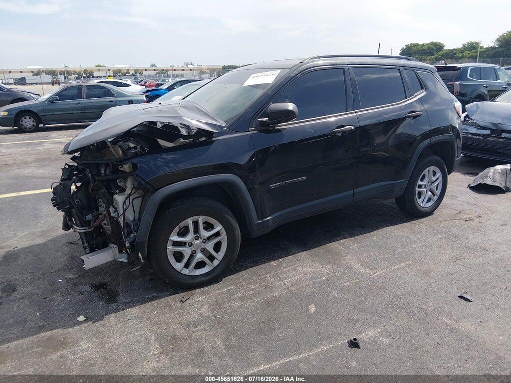 3C4NJDAB2HT642423 2017 JEEP COMPASS photo no. 2