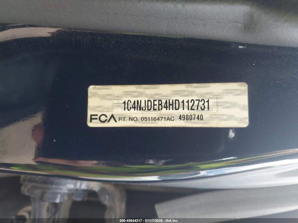 1C4NJDEB4HD112731 2017 JEEP COMPASS photo no. 9