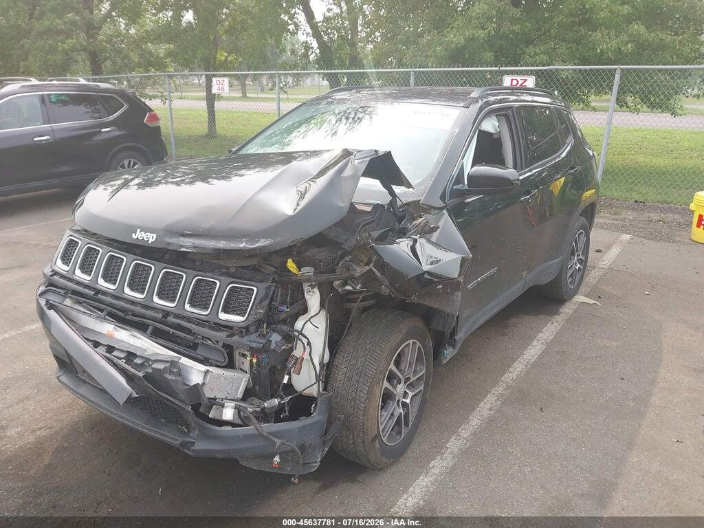 3C4NJDBB4HT651154 2017 JEEP COMPASS photo no. 2
