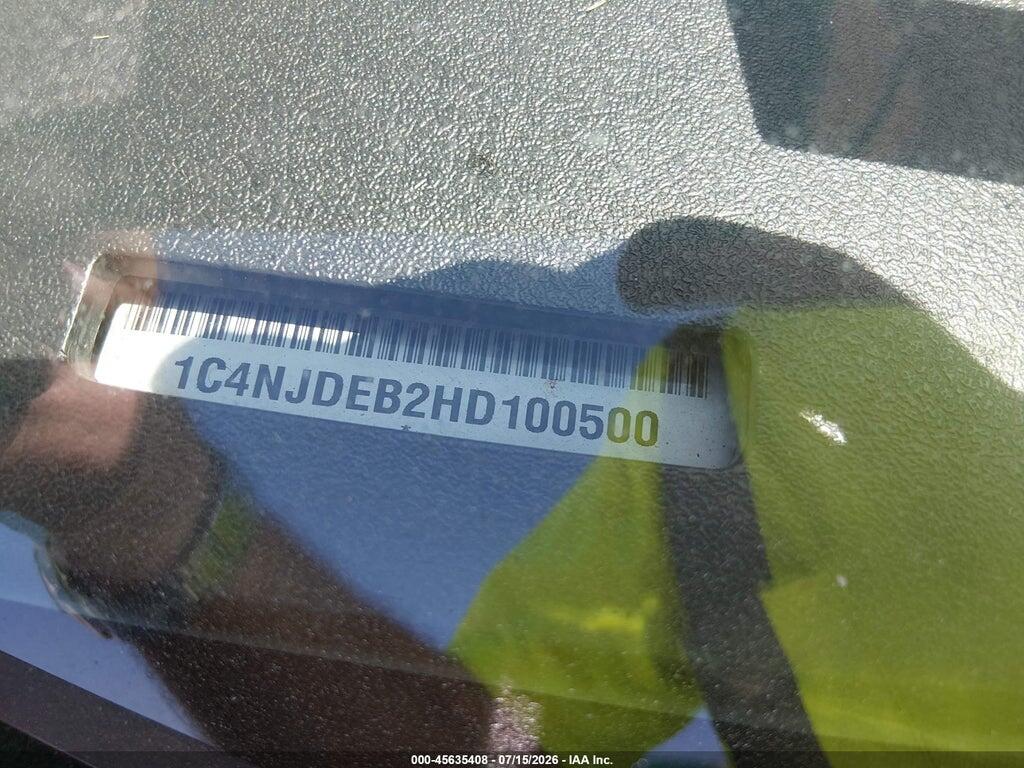 1C4NJDEB2HD100500 2017 JEEP COMPASS photo no. 9