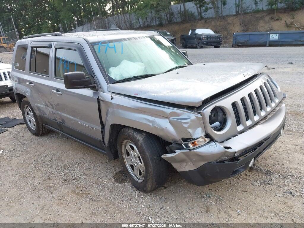 1C4NJPBB0HD166596 2017 JEEP PATRIOT photo no. 1